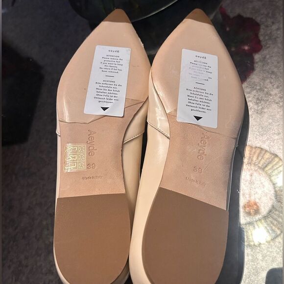 Aeyde Martha Pointed Toe Flats NEW - Picture 9 of 9